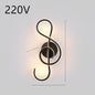 LED Wall Lamp Nordic Minimalist Bedroom Bedside Lighting Fixture