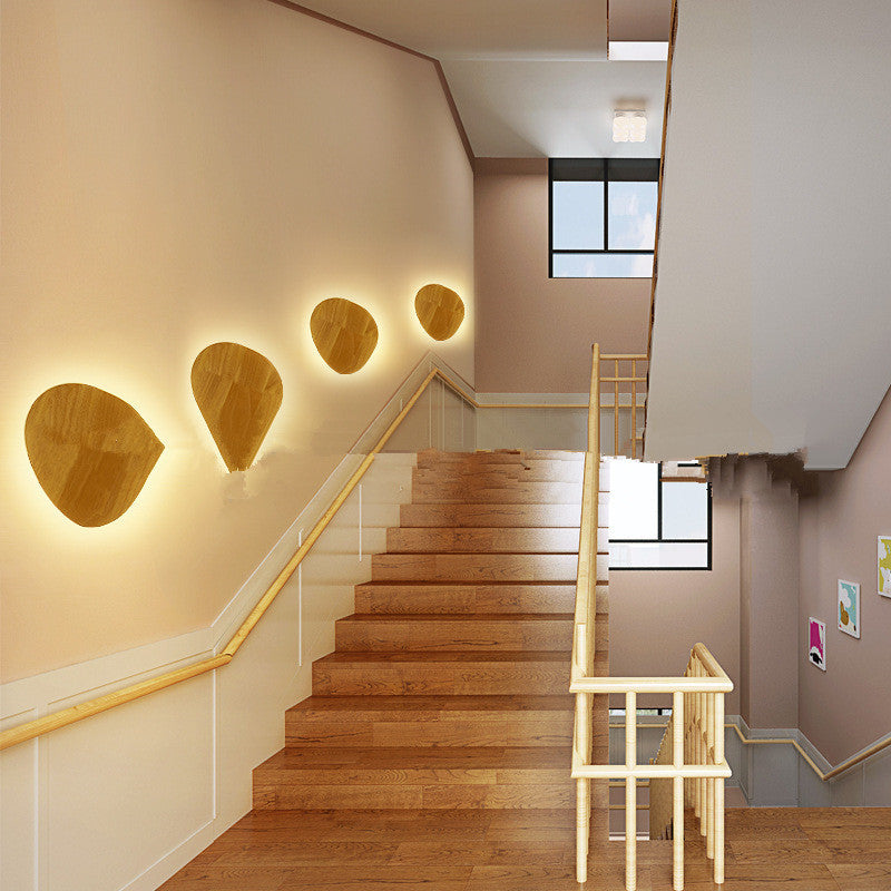log Art Wall Lamp