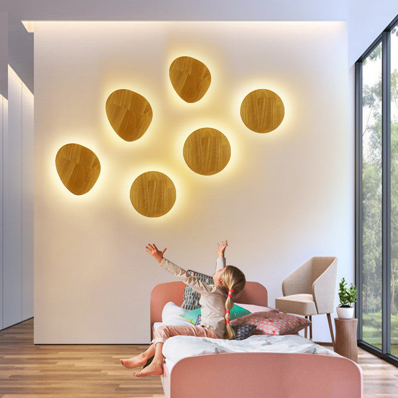 log Art Wall Lamp