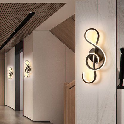 LED Wall Lamp Nordic Minimalist Bedroom Bedside Lighting Fixture