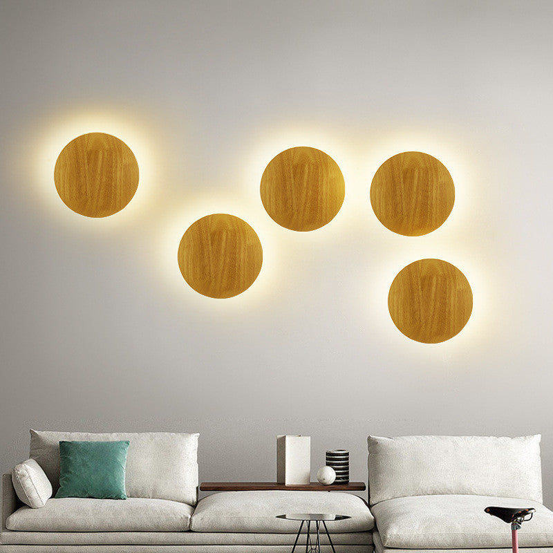 log Art Wall Lamp