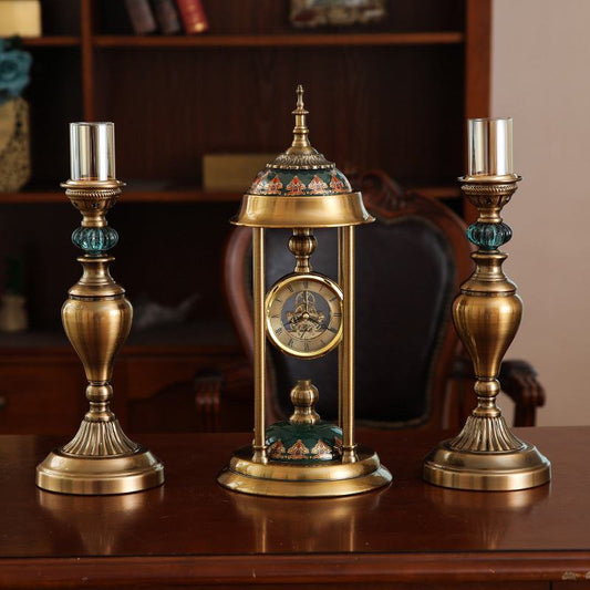Nordic Home Furnishings Pendulum Clock Ornaments – Stylish and Classic