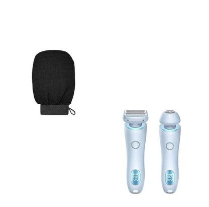 2 in 1 Hair Removal Epilator USB Trimmer Women Face Leg Bikini Shaver.