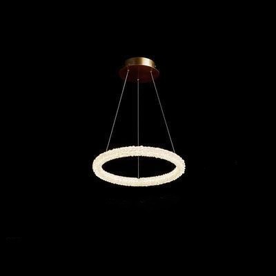 Internet Celebrity Ring Lamp Crystal Chandelier Lighting Fixture