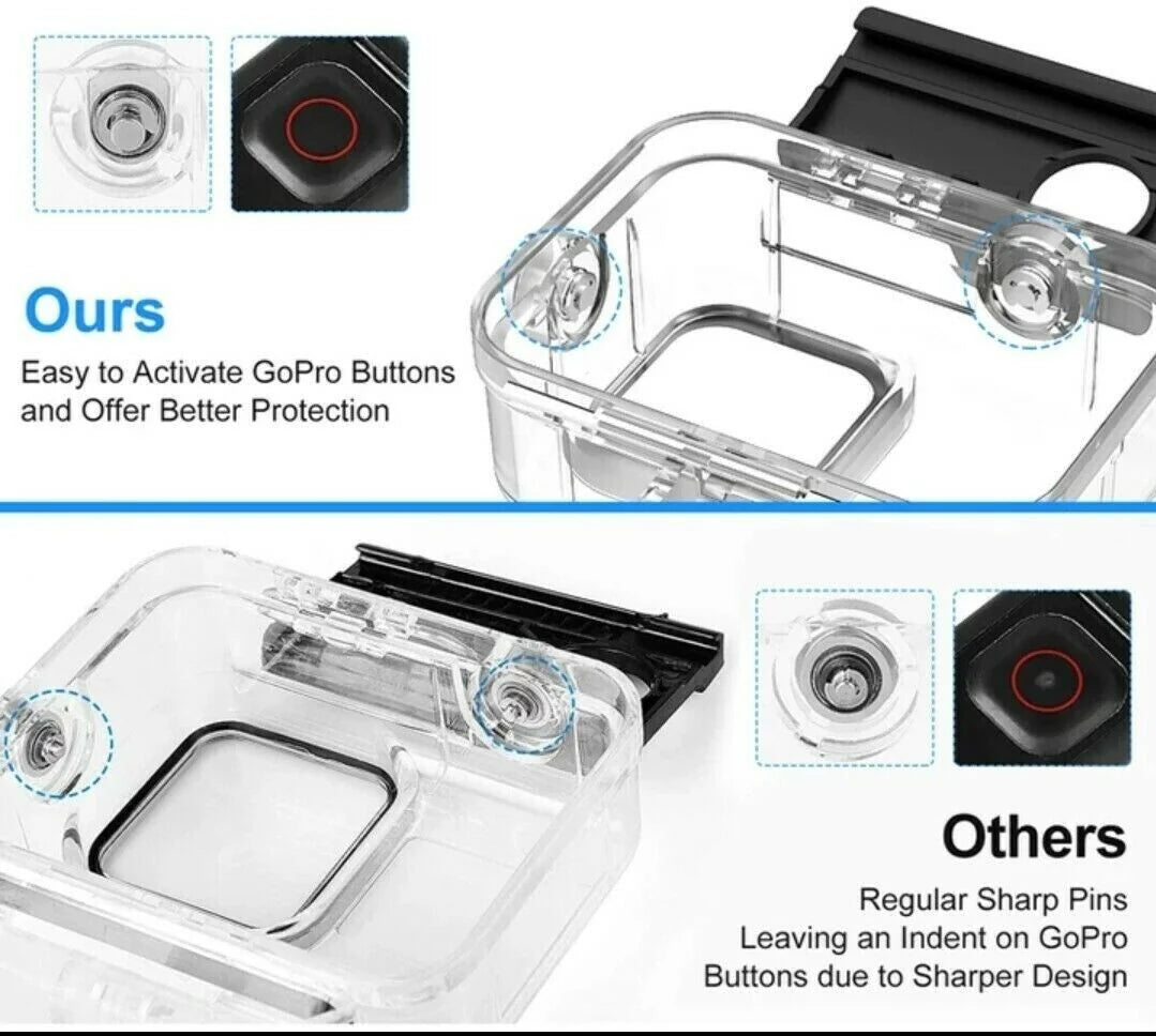 GoPro GoPro Hero 11/10/9 Black Waterproof Housing Case for Diving ProtectionHero 11/10/9 Black Waterproof Housing Case for Diving Protection