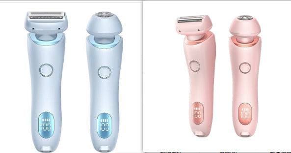 2 in 1 Hair Removal Epilator USB Trimmer Women Face Leg Bikini Shaver.