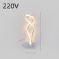 LED Wall Lamp Nordic Minimalist Bedroom Bedside Lighting Fixture