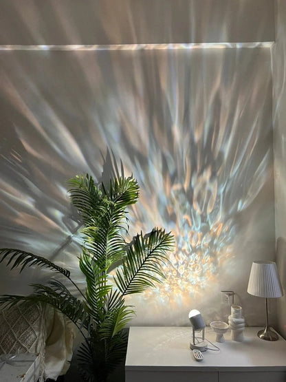 Ripple Projector Decorative Table Lamp - Creative Modern Ambient Night Light