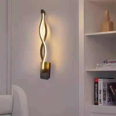LED Wall Lamp Nordic Minimalist Bedroom Bedside Lighting Fixture