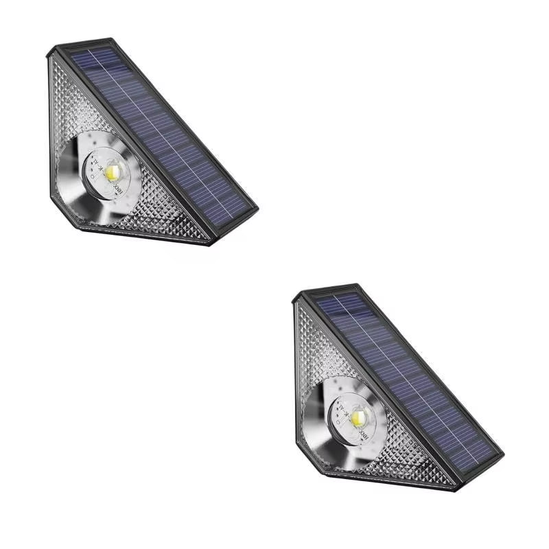 LED Solar Step Lights Warm RGB Solar Outdoor Lights Waterproof Outdoor Stair Lights Outdoor Garden Lights Solar Lamp Outdoor