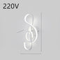 LED Wall Lamp Nordic Minimalist Bedroom Bedside Lighting Fixture