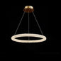 Internet Celebrity Ring Lamp Crystal Chandelier Lighting Fixture
