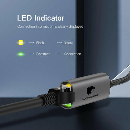 Sabertoothpro RJ45 EthernetUsb Adapter – Fast, Stable, and Secure.    