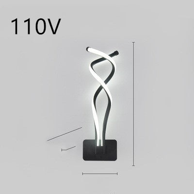 LED Wall Lamp Nordic Minimalist Bedroom Bedside Lighting Fixture