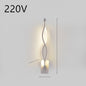 LED Wall Lamp Nordic Minimalist Bedroom Bedside Lighting Fixture