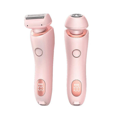 2 in 1 Hair Removal Epilator USB Trimmer Women Face Leg Bikini Shaver.