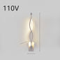 LED Wall Lamp Nordic Minimalist Bedroom Bedside Lighting Fixture