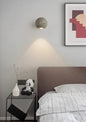 Space Age Motion Sensor Night Light: Punch-Free Wall Accent Lighting, Dimmable Nursery Light, Portable Flash Light All-In-One