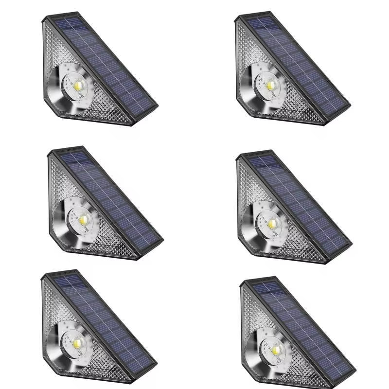 LED Solar Step Lights Warm RGB Solar Outdoor Lights Waterproof Outdoor Stair Lights Outdoor Garden Lights Solar Lamp Outdoor