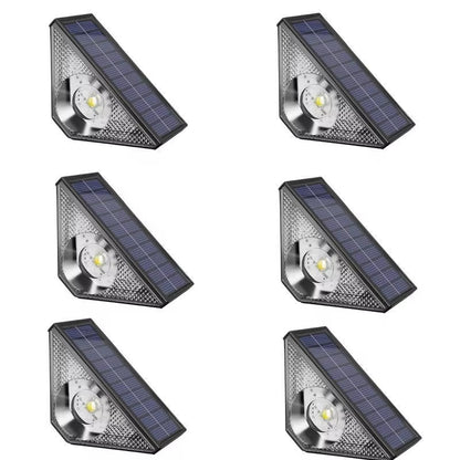 LED Solar Step Lights Warm RGB Solar Outdoor Lights Waterproof Outdoor Stair Lights Outdoor Garden Lights Solar Lamp Outdoor