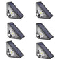 LED Solar Step Lights Warm RGB Solar Outdoor Lights Waterproof Outdoor Stair Lights Outdoor Garden Lights Solar Lamp Outdoor