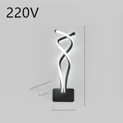 LED Wall Lamp Nordic Minimalist Bedroom Bedside Lighting Fixture