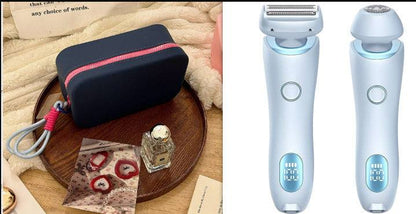 2 in 1 Hair Removal Epilator USB Trimmer Women Face Leg Bikini Shaver.