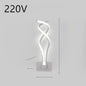 LED Wall Lamp Nordic Minimalist Bedroom Bedside Lighting Fixture