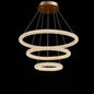 Internet Celebrity Ring Lamp Crystal Chandelier Lighting Fixture