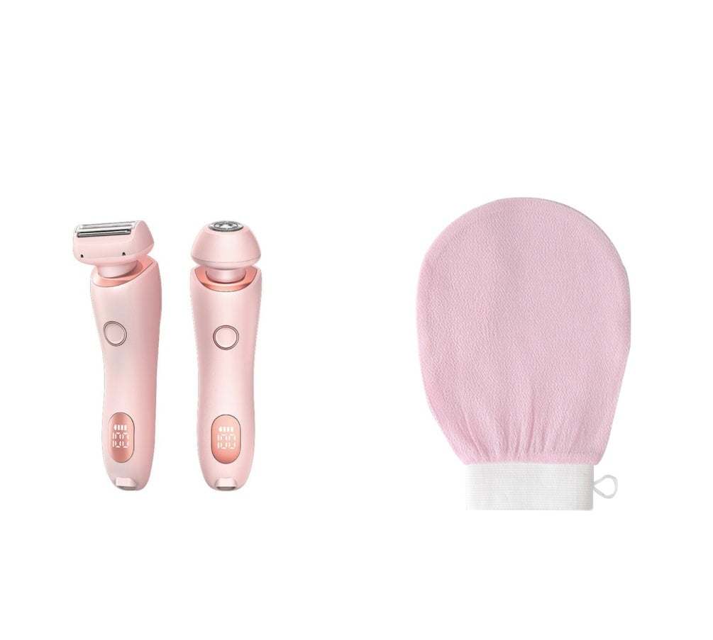 2 in 1 Hair Removal Epilator USB Trimmer Women Face Leg Bikini Shaver.
