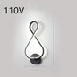 LED Wall Lamp Nordic Minimalist Bedroom Bedside Lighting Fixture