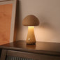 INS Wooden Cute Mushroom LED Night Light with Touch Switch Lamp