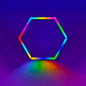 RGBW Honeycomb Modular Suspended Lighting Wall Lights